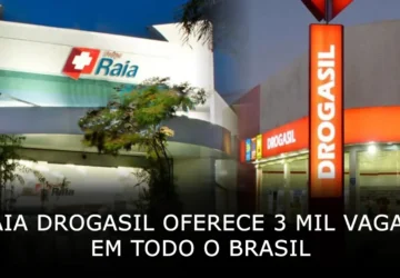 Raia Drogasil oferece 3 mil vagas de trabalho em todo o Brasil