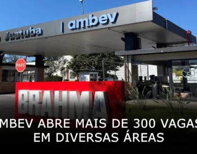 Ambev abre mais de 300 vagas em diversas áreas