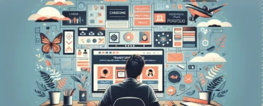 Como criar um portfólio profissional online impactante