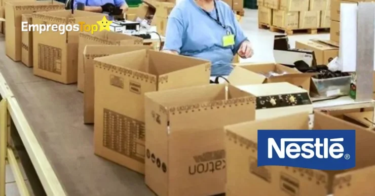 Nestlé busca Auxiliar de Embalagem e abre mais de 90 vagas em diversas regiões do país