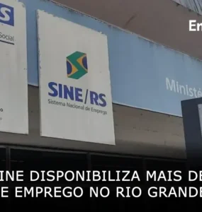 FGTAS Sine disponibiliza mais de 10 mil vagas de emprego no Rio Grande do Sul