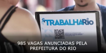 985 vagas anunciadas pela Prefeitura do Rio